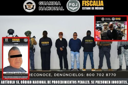 Caen "El Mimoso" y "La Güera", temidos invasores de inmuebles del Edomex